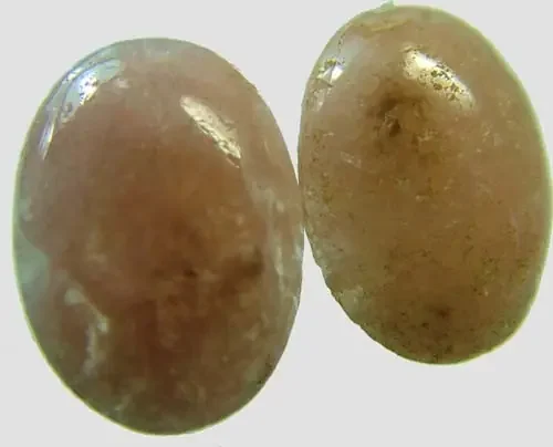 AUSTRALIAN PINK/ORANGE KUNZITE PAIR 30.3 CTS [ S3362]
