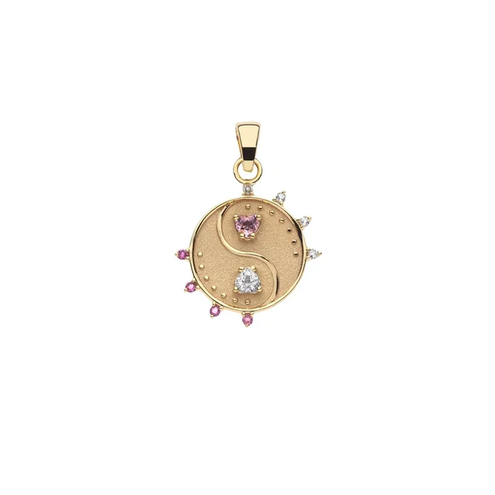 BALANCE Petite Embellished Coin