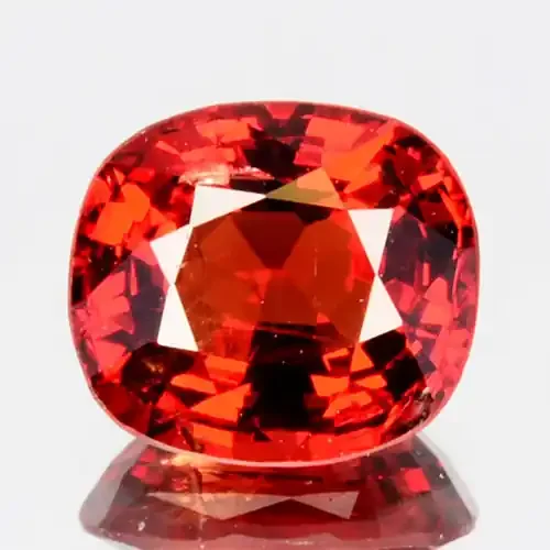 ~BEAUTIFUL~ 1.00 Cts Natural Vivid Red Spinel Cushion Cut Burmese