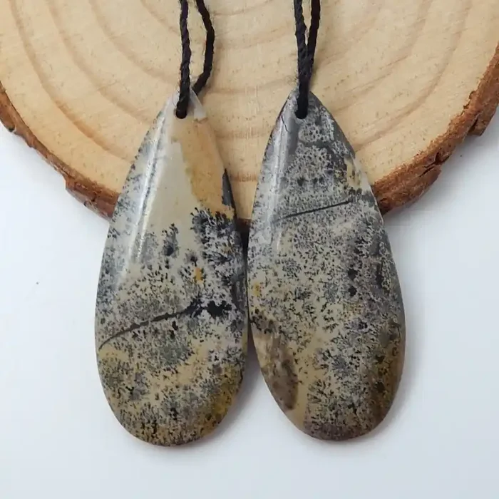 Beautiful Chohua Jasper,Natural Chohua Jasper Oval Shape Earrings D75