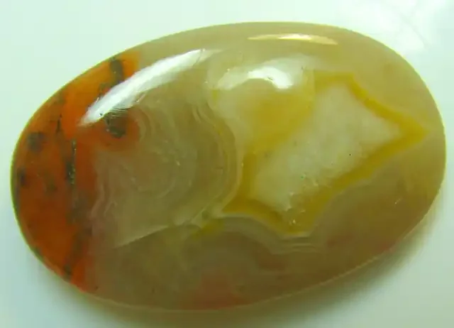 BOTSWANA AGATE CABOCHON CUT HIGH POLISH STONE 42.80 CTS