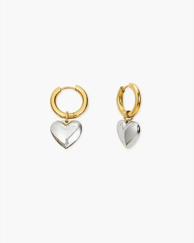 Boucles d’Oreilles Cœur Audrey