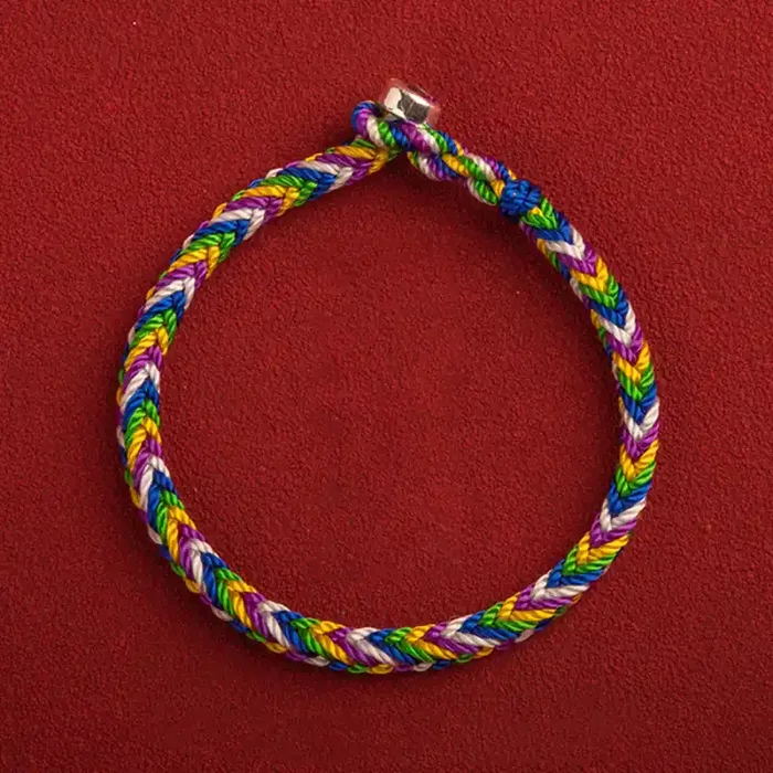 Buddha Stones “May everything go your way” Lucky Multicolored Bracelet