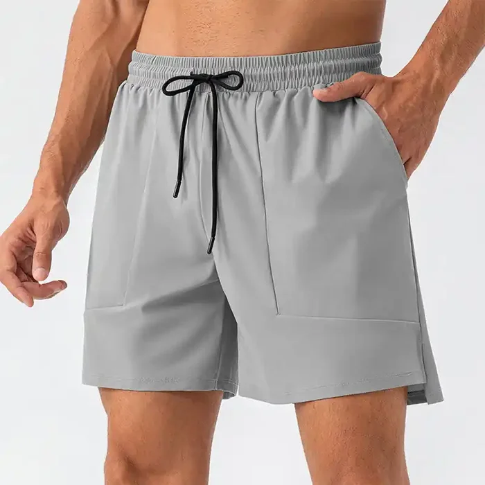 Buddha Stones Men‘s Casual Nylon Quick Dry Sports Shorts With Pockets