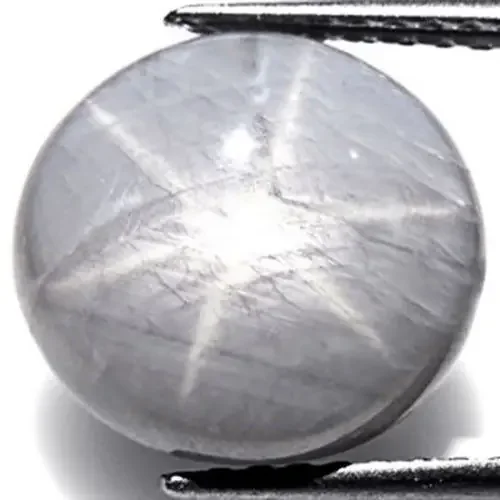 Burma Fancy Star Sapphire, 14.19 Carats, Grey Oval