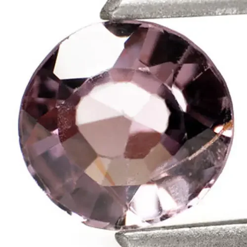 Burma Spinel, 0.89 Carats, Purplish Brown Round