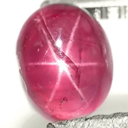 Burma Star Ruby, 1.00 Carats, Magenta Red Oval