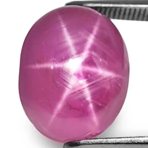Burma Star Ruby, 13.66 Carats, Deep Pink Oval