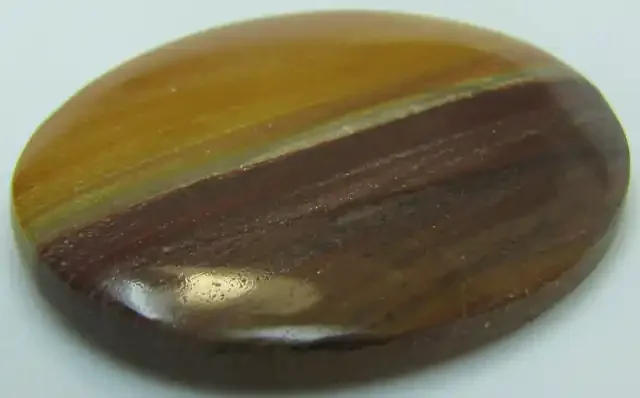 CABERNET JASPER OVAL CABOCHON STONE 38.85 CTS