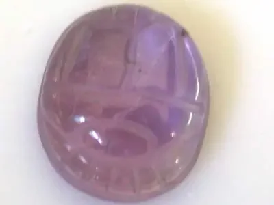 CABOCHON SCARAB AMETHYST 3.7CARATS RO2870
