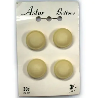 CARD OLD BUTTONS PRE 1968 DECIMAL ERA T20