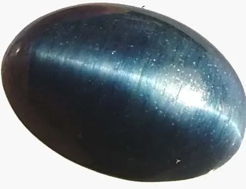 CATS EYE TIGER IRON -DYED BLUE 1.85 CTS [S3100 ]