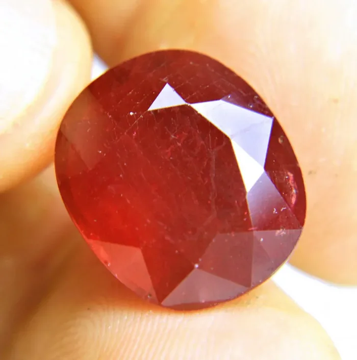 CERTIFIED – 22.93 Carat Fiery Red Ruby – Gorgeous