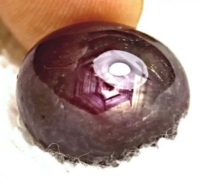 CERTIFIED – 28.48 Carat Fiery Ruby Star – Gorgeous