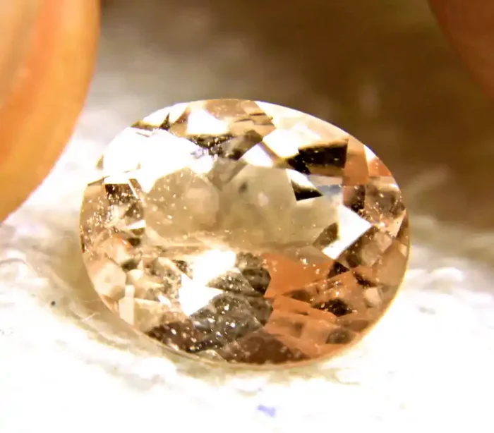 CERTIFIED – 3.65 Carat South American Morganite – Superb