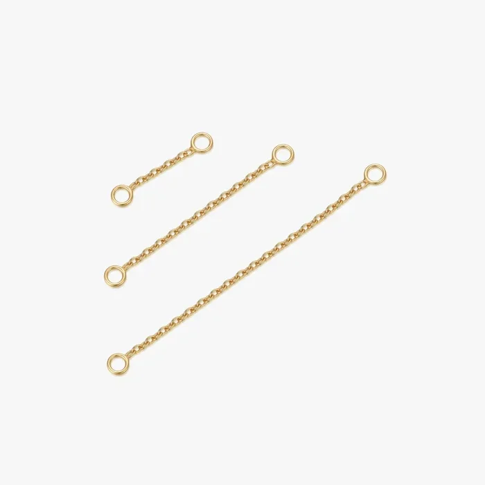 Chain Connectors in Gold