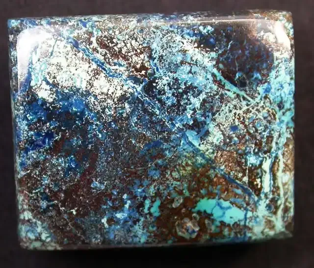 CHRYSOCOLLA STONE -USA – 35.60 CTS[MX9636]