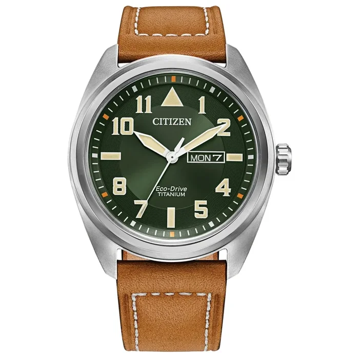 Citizen® Garrison Green Dial Men’s Watch