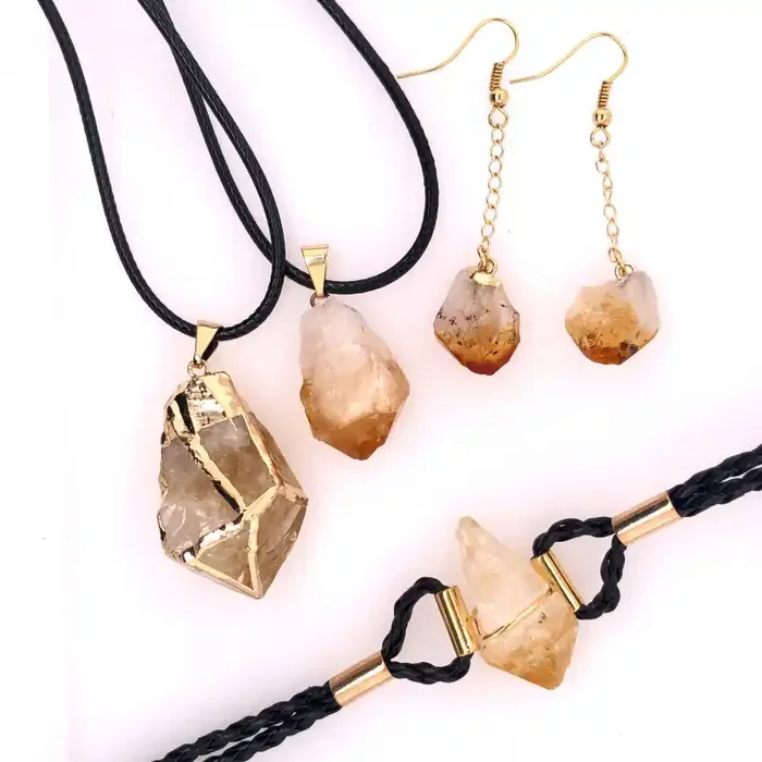 Citrine Lovers Four Piece Jewelry Set – BR 992
