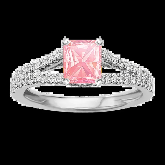 Claribel Split-Shank Engagement Ring