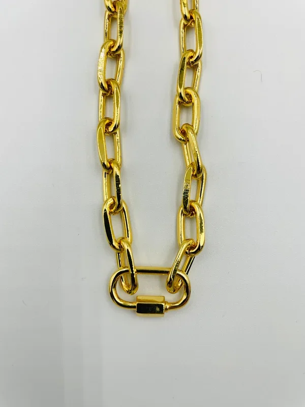 CLIPPER NECKLACE SIMPLE BIG CHAIN