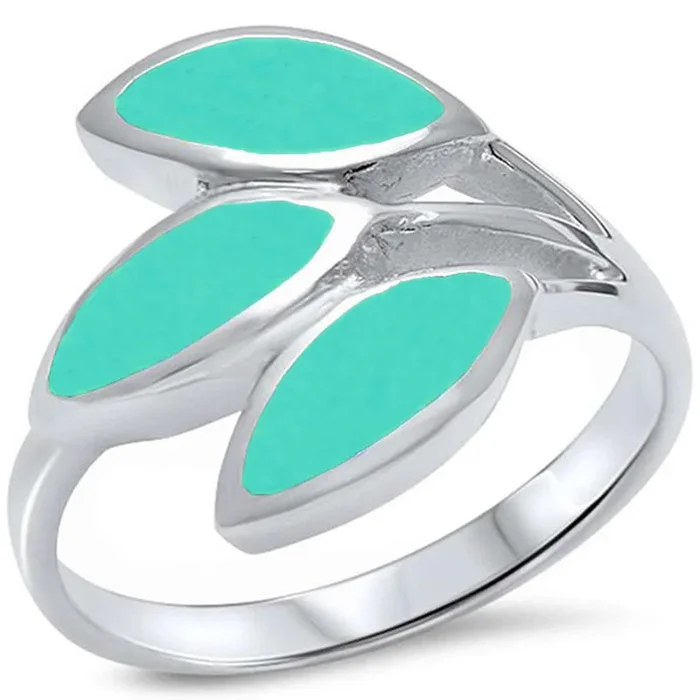CLOSEOUT! Turquoise .925 Sterling Silver Ring