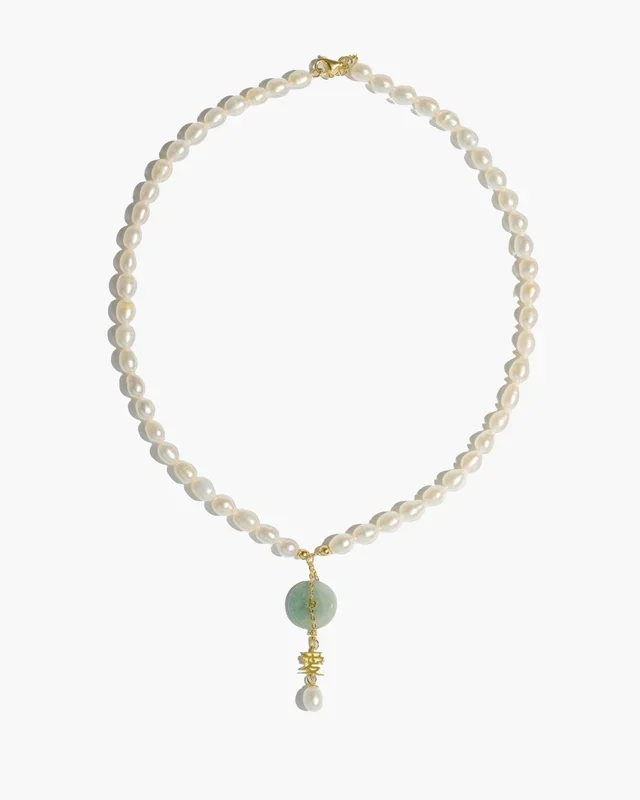 Collier de Perles Jade