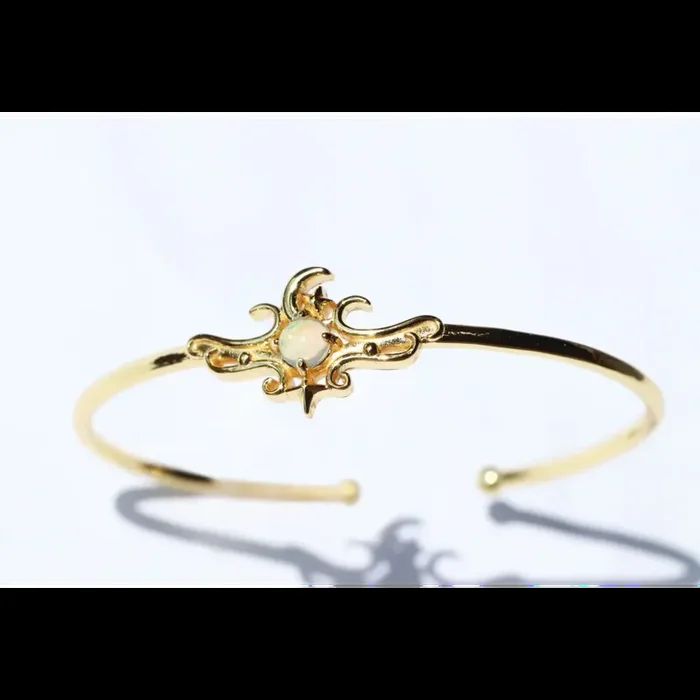 Cosmos Bangles – Gold