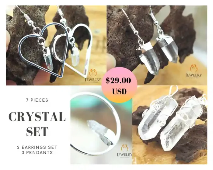 Crystal Lovers parcel Terminated points 10 pieces BR167