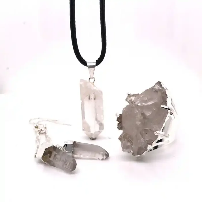 Crystal Raw Set – High Grade Druzy – BR 1266