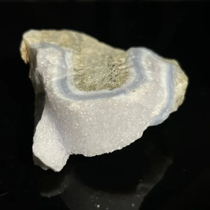 Druzy Blue Lace Agate, from Nsanje, Malawi