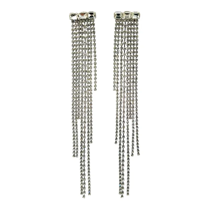 EARRINGS ABBA SILVER