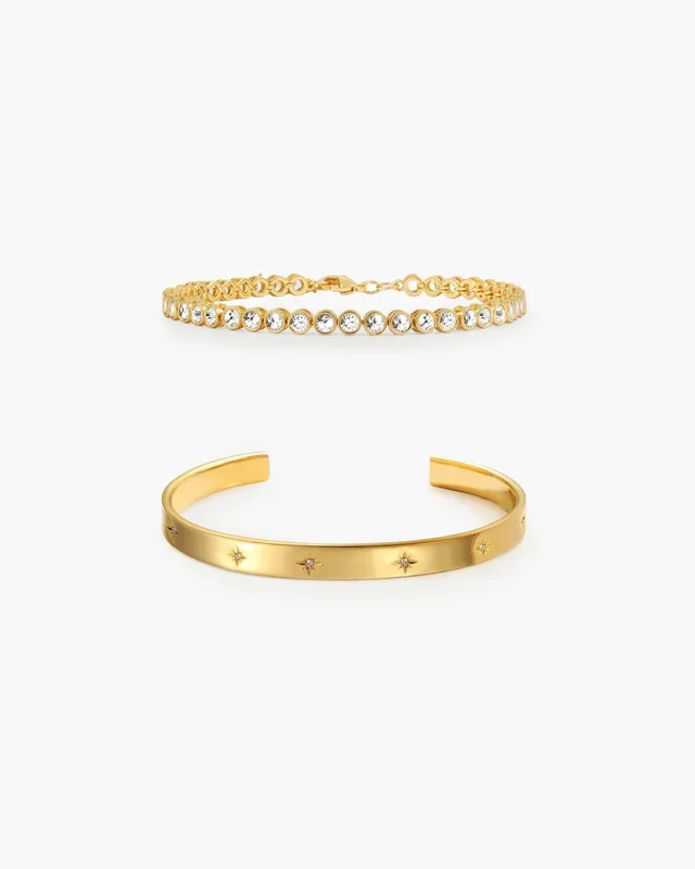 Ensemble de Bracelets Tennis