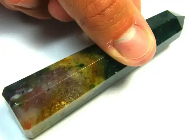 FANCY JASPER OBELISK 185CARATS AG635