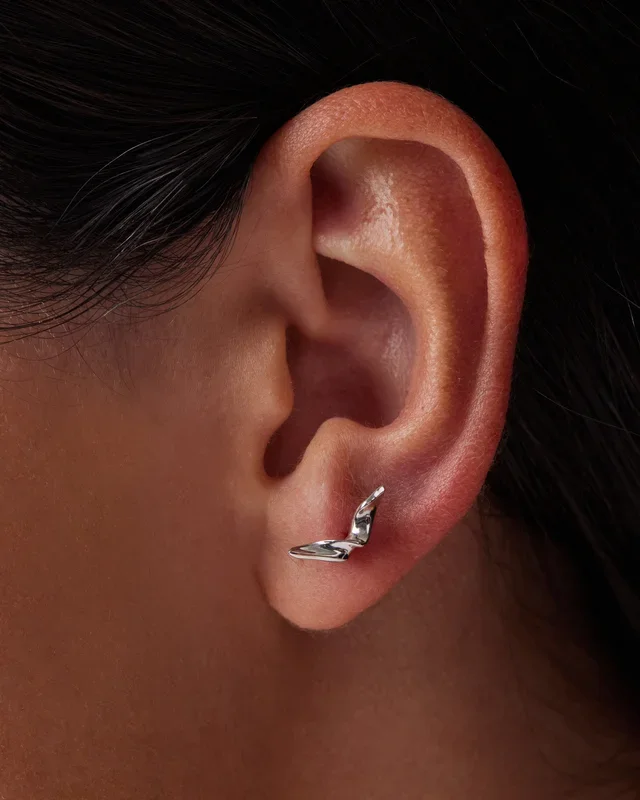 Fine Kelp Earrings