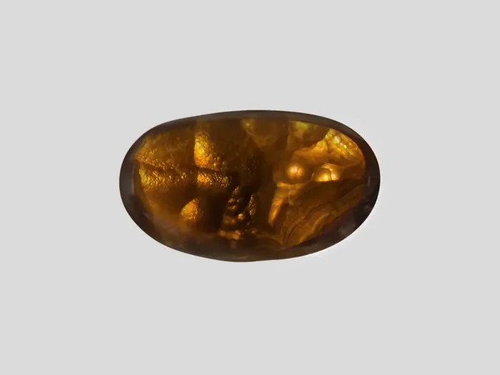 Fire Agate, 14.66ct – Mined in Mexico Certified by IGI