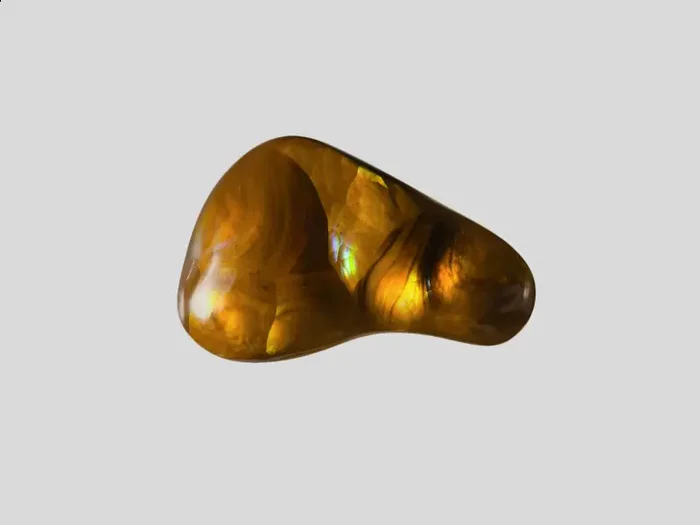 Fire Agate, 16.27ct – Mined in Mexico Certified by IGI