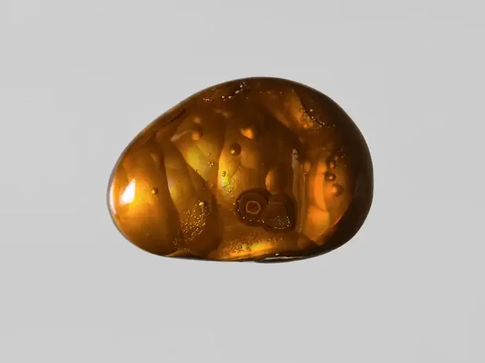 Fire Agate, 16.88ct – Mined in Mexico Certified by IGI