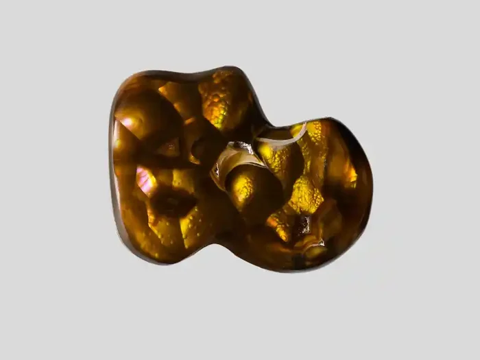 Fire Agate, 18.86ct – Mined in Mexico Certified by IGI