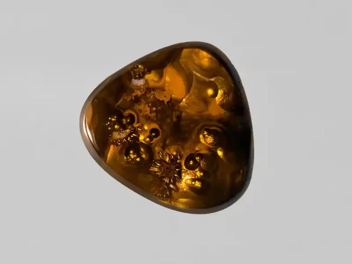 Fire Agate, 20.05ct – Mined in Mexico Certified by IGI