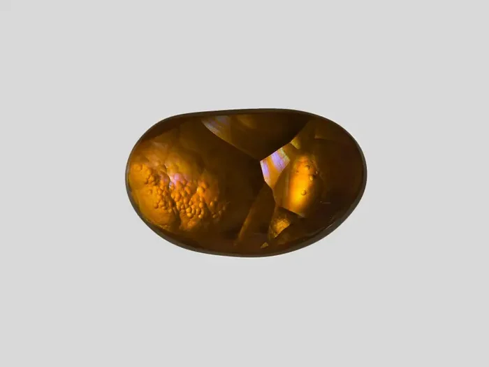 Fire Agate, 8.18ct – Mined in Mexico Certified by IGI