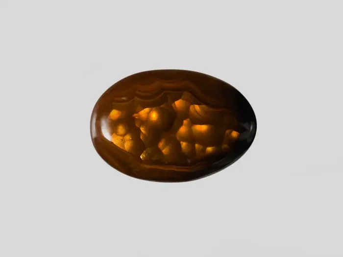 Fire Agate, 9.62ct – Mined in Mexico Certified by IGI
