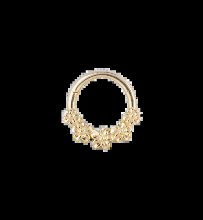 Forget Me Not Daith Piercing 14K