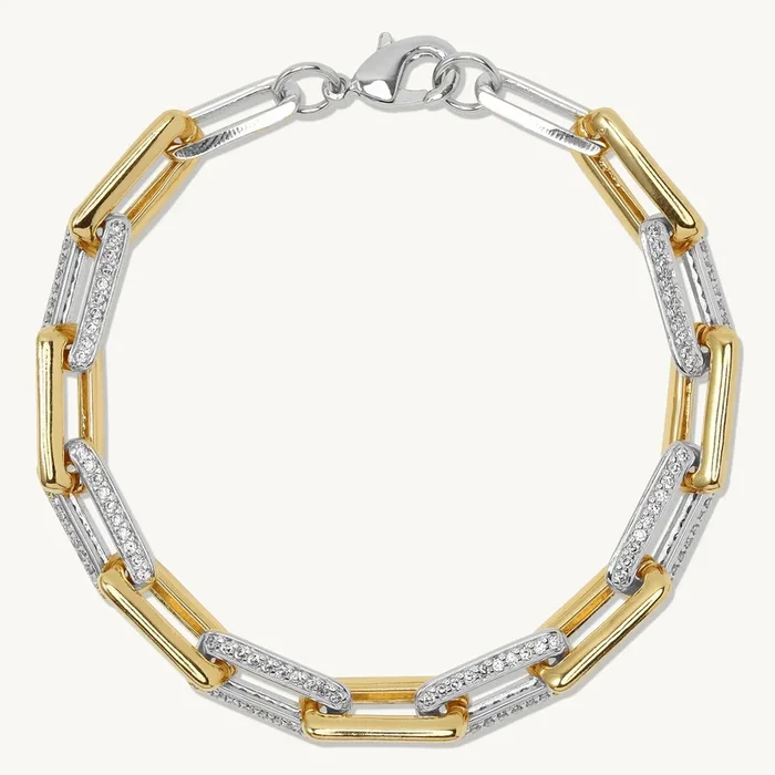 Francesca Paperclip Bracelet