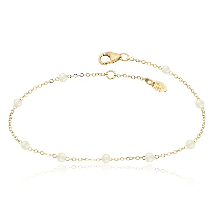 Freshwater Pearl Bead Bracelet