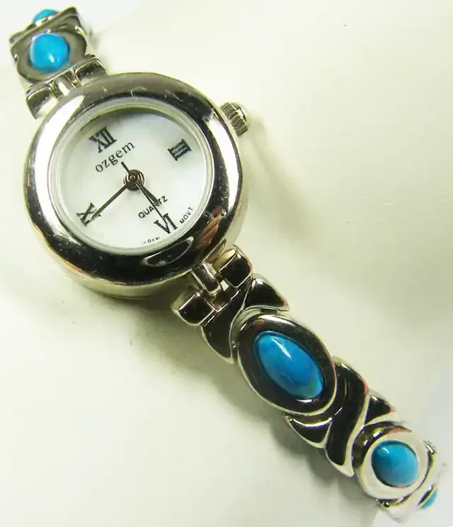 GEMSTONE TURQUOISE WATCH 150.10 CARATS AAT 1619