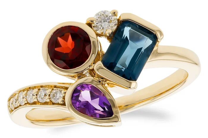 Geometric Fashion Ring