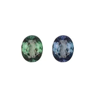 GIA Certified 1.75 Ct Rare Natural Bluish Green Indian Alexandrite Gemstone