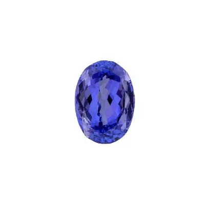 GIA Certified 5.03 Ct Rare Natural Bluish Violet Zoisite Tanzanite Gemstone