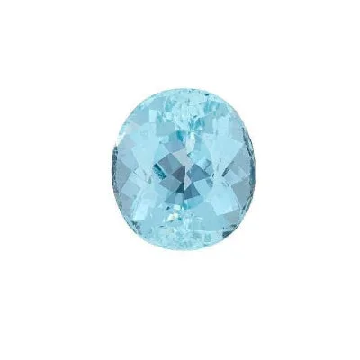 GIA Certified 8.13 Ct Natural Beryl Rare Blue Aquamarine Gemstone